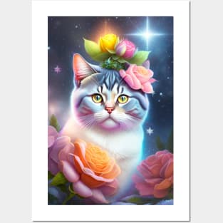 Rosey British Shorthair Posters and Art